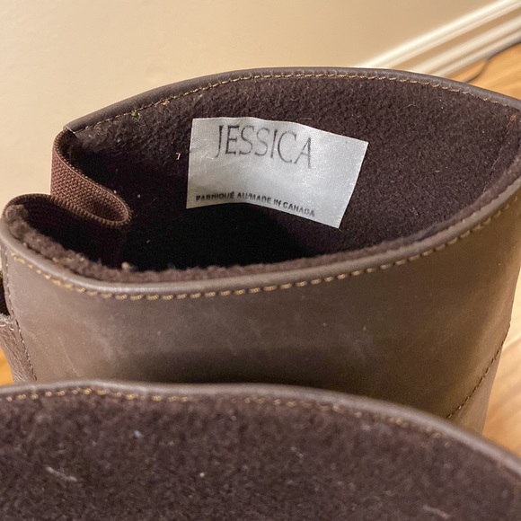 Jessica Women’s Brown Knee High Winter Boots (Size 9) - Picture 5 of 13